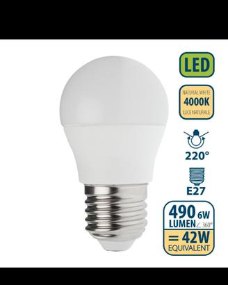  Lampadina SMD LED, E27 6 pezzi