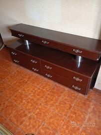 Vintage armadio e consolle camera da letto anni 80