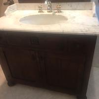 Mobile bagno arte povera