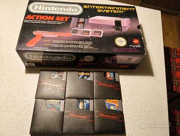 Nintendo NES Action Set MATTEL PAL + 6 Giochi