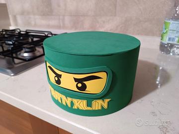 Torta finta in gomma eva Ninjago