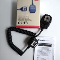 Canon OC-E3  cavo TTL per multi flash Canon Nuovo