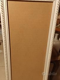 Cornice legno bianca 
