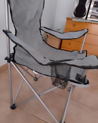 SEDIA A OMBRELLO CAMPEGGIO 