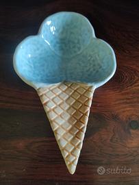 Cono gelato in ceramica