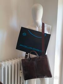PIQUADRO borsa cartella pelle COME NUOVA EURO 80