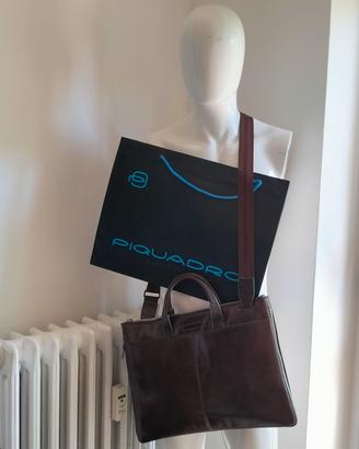 PIQUADRO borsa cartella pelle COME NUOVA EURO 80