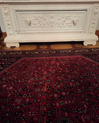 cassapanca bianca stile shabby legno noce TRASLOCO
