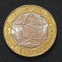 MONETA 1000 LIRE ITALIA1998 TURRITA CIRCOLATA