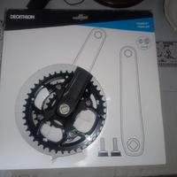 Guarnitura MTB marca Decathlon 