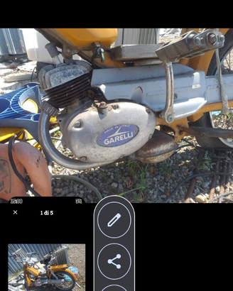 Garelli 50 gulp anni 70 motore libero