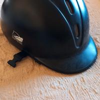 cap equitazione nero tg L