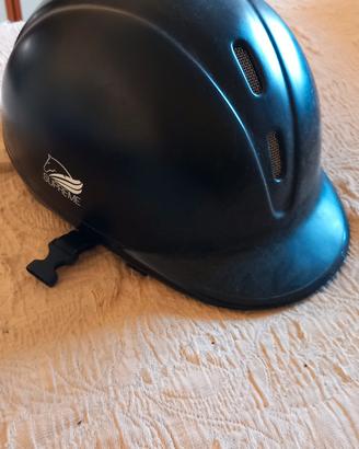 cap equitazione nero tg L