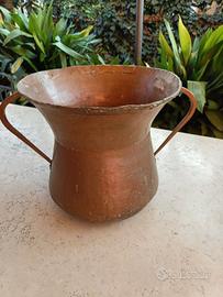 anfora d'epoca in rame