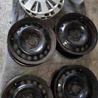 Cerchi acciaio 16 pollici 5 fori 