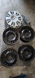 Cerchi acciaio 16 pollici 5 fori 