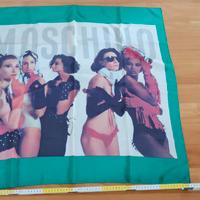 Foulard Moschino 100% pura seta originale