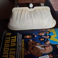 pochette bianca vintage anni '60