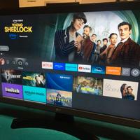 TV color monitor LED Xga wide LG 24tl510v 24'' pol