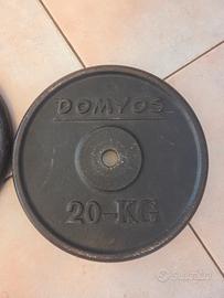 Dischi 20kg totale 40kg