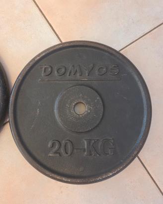Dischi 20kg totale 40kg