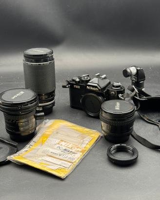 Corredo Nikon FM2  - analogica vintage Nikon