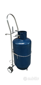 Carrello porta bombola
