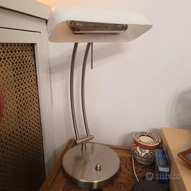 Lampada alogena da scrivania ufficio vintage  70