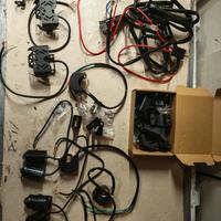 kit vari faretti moto + cablaggio completo