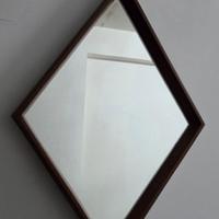Specchio a forma di Rombo bagno specchietto legno