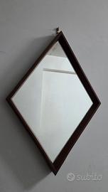 Specchio a forma di Rombo bagno specchietto legno