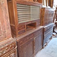 credenza con alzata vecchia 