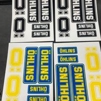 OHLINS ADESIVI ORIGINALI