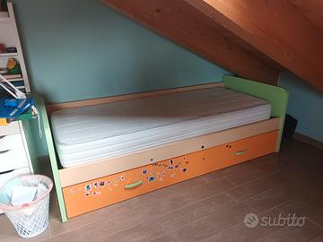 letto singolo una piazza