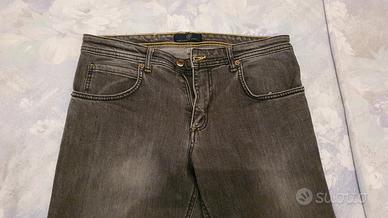 pantaloni jeans grigio portocervo