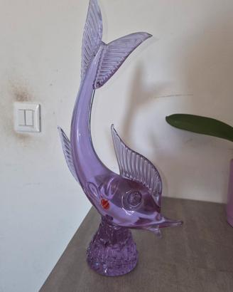 pesce in vetro di murano