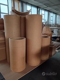 Pensili cilindrici  in multistrato grezzi