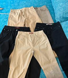 5 Paia di Pantaloni TAGLIA 50