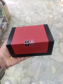 scatola Tissot per orologi nuova completa di tutto