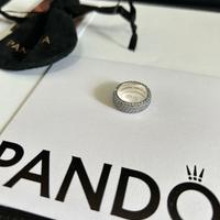 Anello pandora pavé fascia tripla