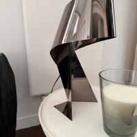 Lampada Habitat metal argento