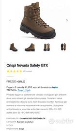 Scarpone CRISPI Nevada Safety GTX