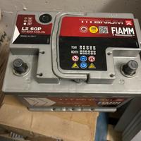 Batteria fiamm 12 volt 60ah auto 6 mesi di vita