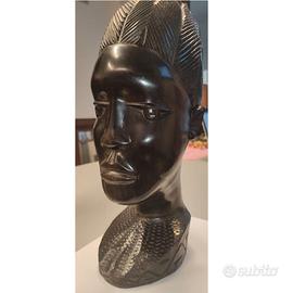 Mori Africa arte etnica statua mezzo busto donna