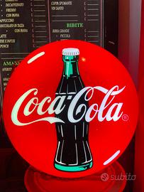 Insegna Coca-Cola luminosa