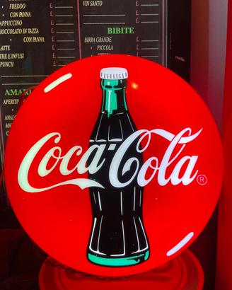Insegna Coca-Cola luminosa