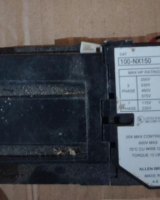 Contattore Teleruttore Trifase Allen-Bradley 