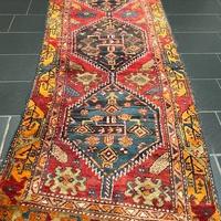 Tappeto Heriz Antico 305x105 cm | Annodato a Mano