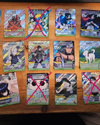 Naruto Mythos - Holo Cards C e UC - carte singole