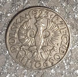 Polonia,50 groszy 1923
